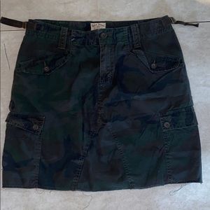 Cute vintage style army skirt